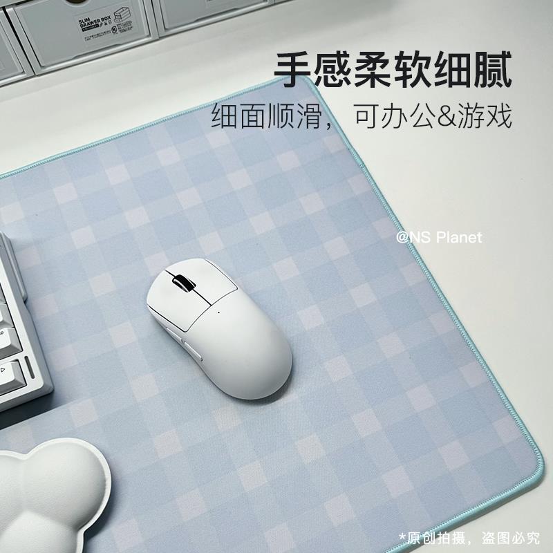 【定制尺寸】NS桌面鼠标垫超大号布面办公桌垫子女生加厚防滑桌垫