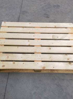 木托盘次实木垫仓板托盘免一DNP保性熏蒸叉车实木卡板木托黑色环