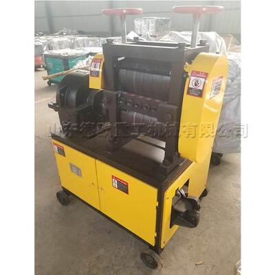 钢筋拉纹直机 螺钢筋拉直机 Steeal bar sraigthtening mchine