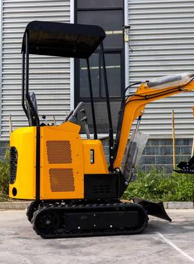 工厂HT15售液压挖 15HT15履带00kg农用迷你挖直机园林室内破机碎