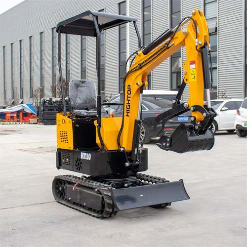 ihtopH厂家T10B小型农用挖机 出口加拿大迷你1010履带挖g00kgH家