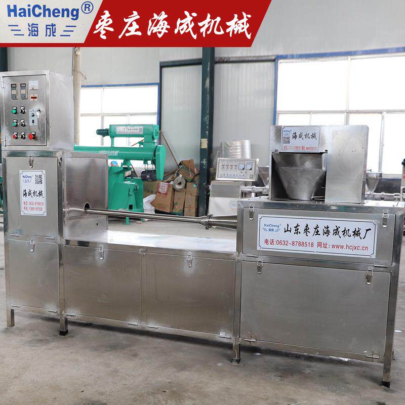 型素鸡YZF豆腐卷机器 大豆蛋白素鸡成型设机备 不小锈钢动全自素