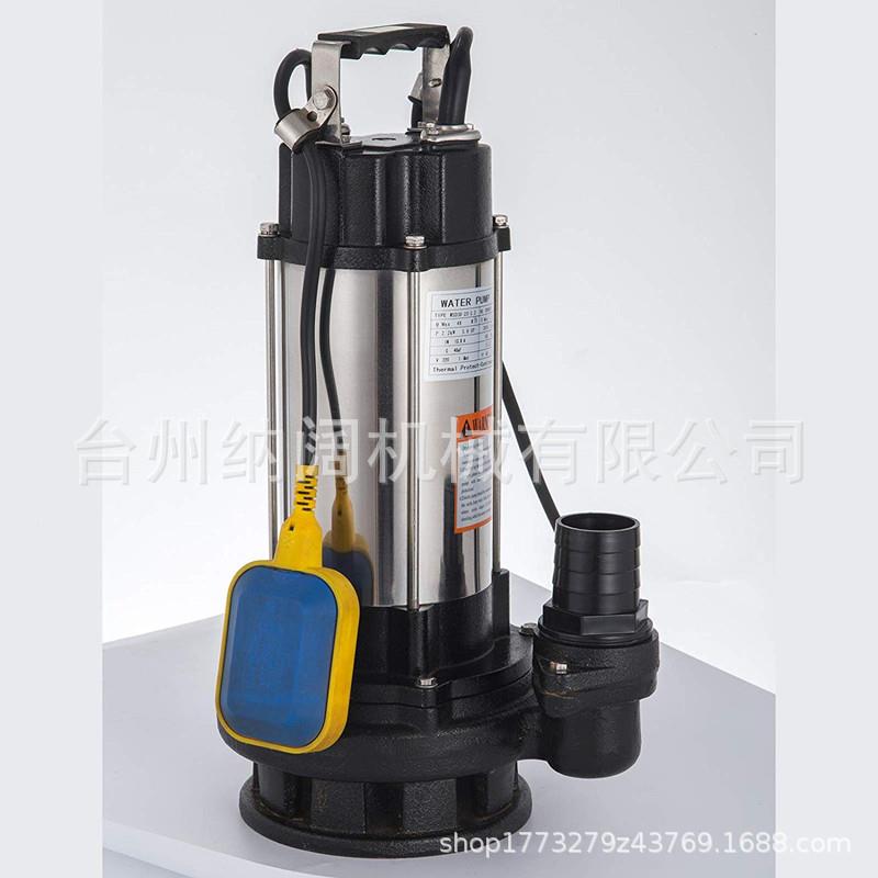 MXC污跨境WSD泵单相不钢排污家用小锈型水泵带浮球全自动污水潜水