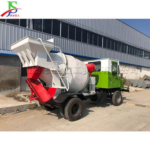 工混地凝土土砂浆运输车 工地建筑上料车 封输闭式驾驶室混凝450