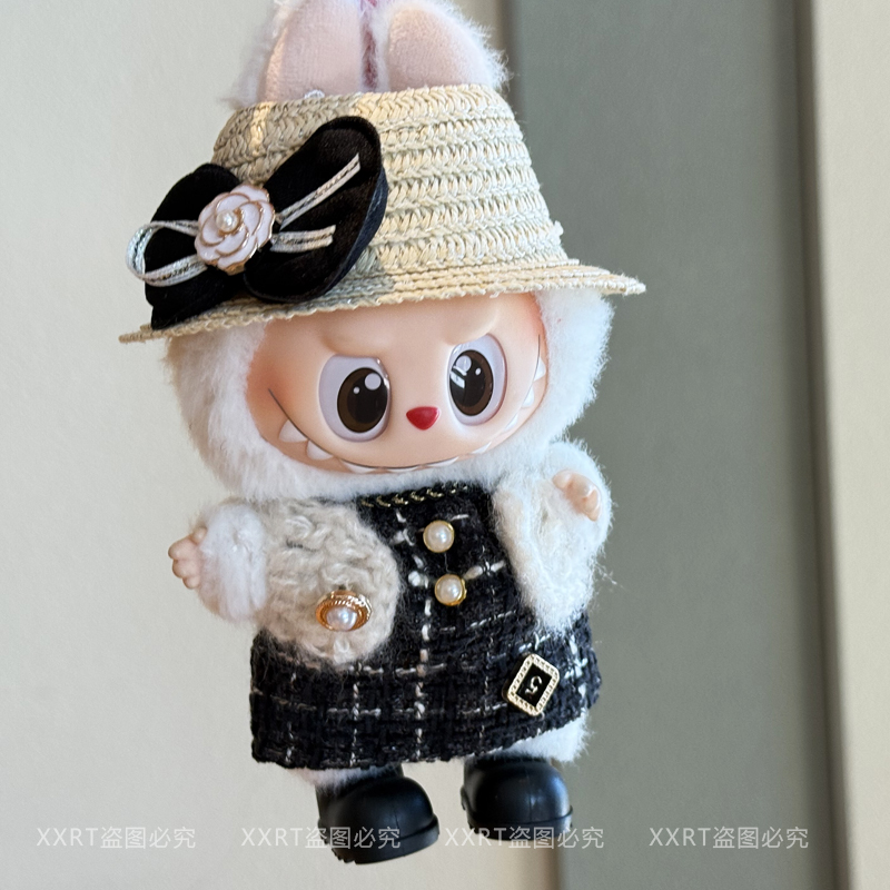 labubu娃衣拉布布衣服3.0公仔穿