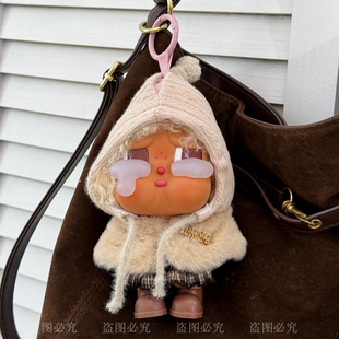 哭娃衣服crybaby 可穿 vacation系列搪胶公仔娃衣冬日披肩裙子套装