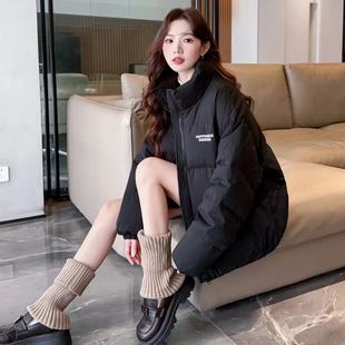 冬上新！S~L码 唐S家女款冬季立领羽绒服百搭高级感韩版气质外套