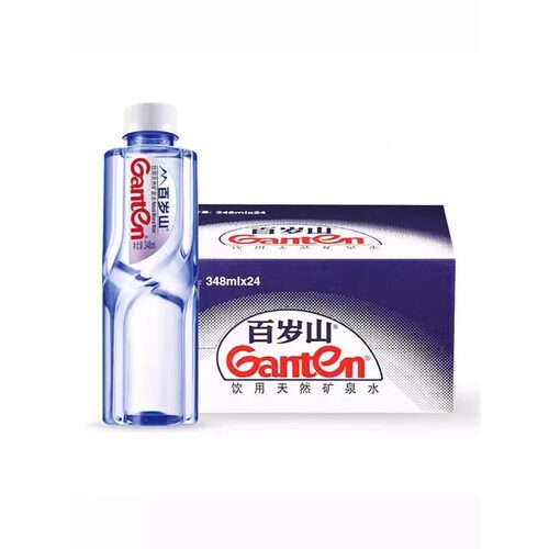 百岁山矿泉水348ml570ml*12/24瓶