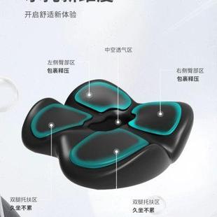 坐垫 PPW坐垫办公室椅垫椅子久坐神器痔疮座垫护腰屁股垫屁垫夏季