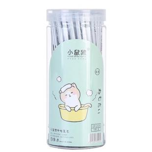 中性笔芯0.5mm学生用全针管头0.38碳素笔水笔替芯签字笔黑色100支