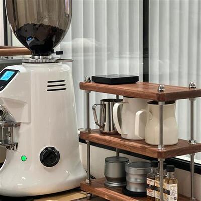 古风茶杯架厨房置物架台面办公隔层桌面新中式实木架子装饰品摆件