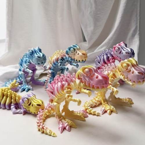 3D打印恐龙全身关节可动造型