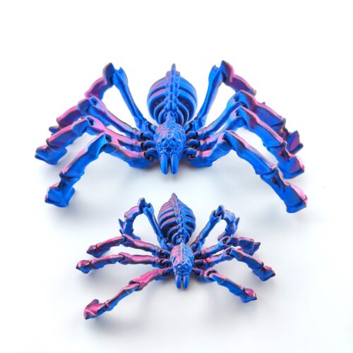 3D打印狼蛛地狱骨架关节可活动