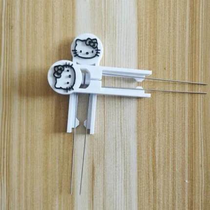 新款三丽鸥双针拼豆笔Hello Kitty拼豆铲镊子拼豆工具拼豆神器