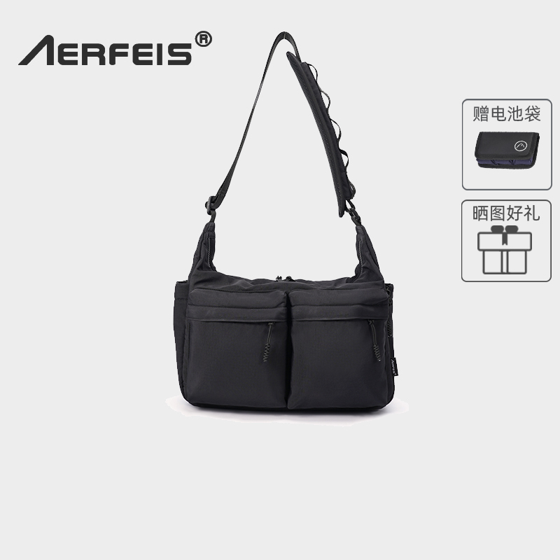 阿尔飞斯微单相机包单肩摄影包