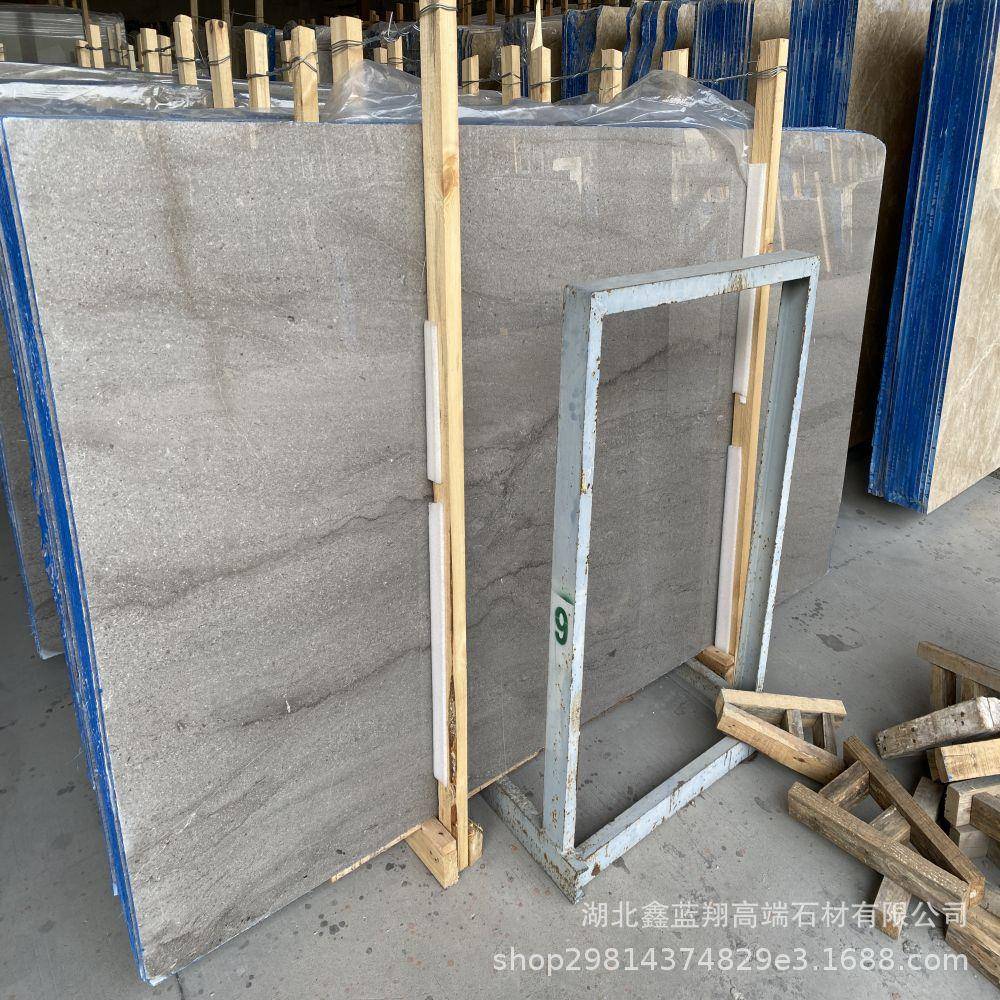 工厂光面灰色灰姑娘大理石大板家居装修建材用于楼梯踏步和台面