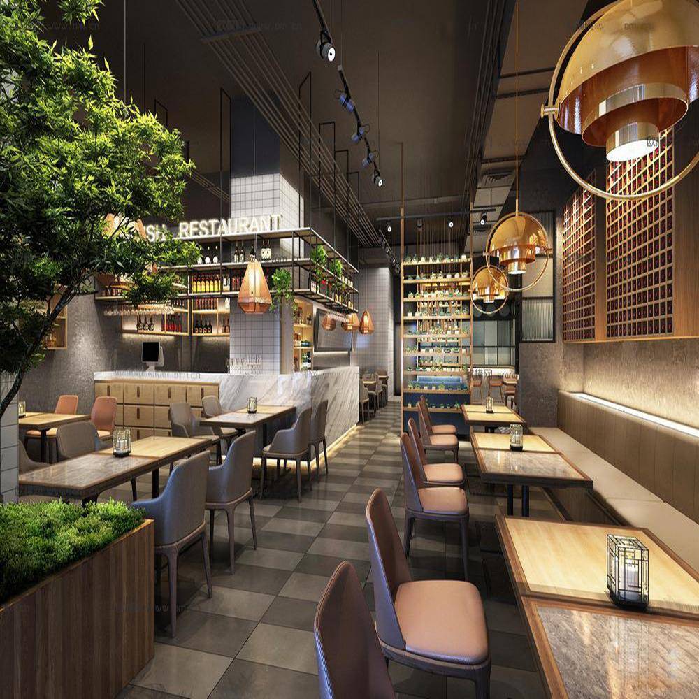 上海火锅店装修效果图化装品店设计珠宝店设计装修，奶茶店设计