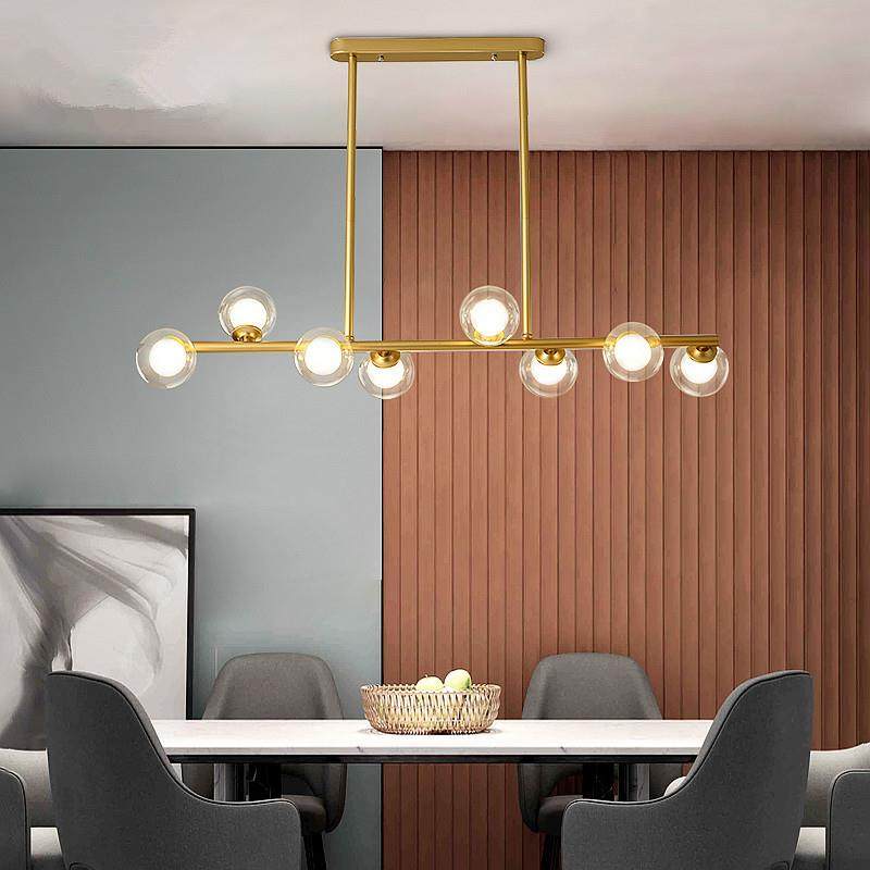 餐厅吊灯北欧风格简约现代吧台长餐桌灯创意魔豆饭厅客厅网红灯具,3C数码配件,USB灯,淘宝优惠券,粉丝福利购,淘宝优惠卷