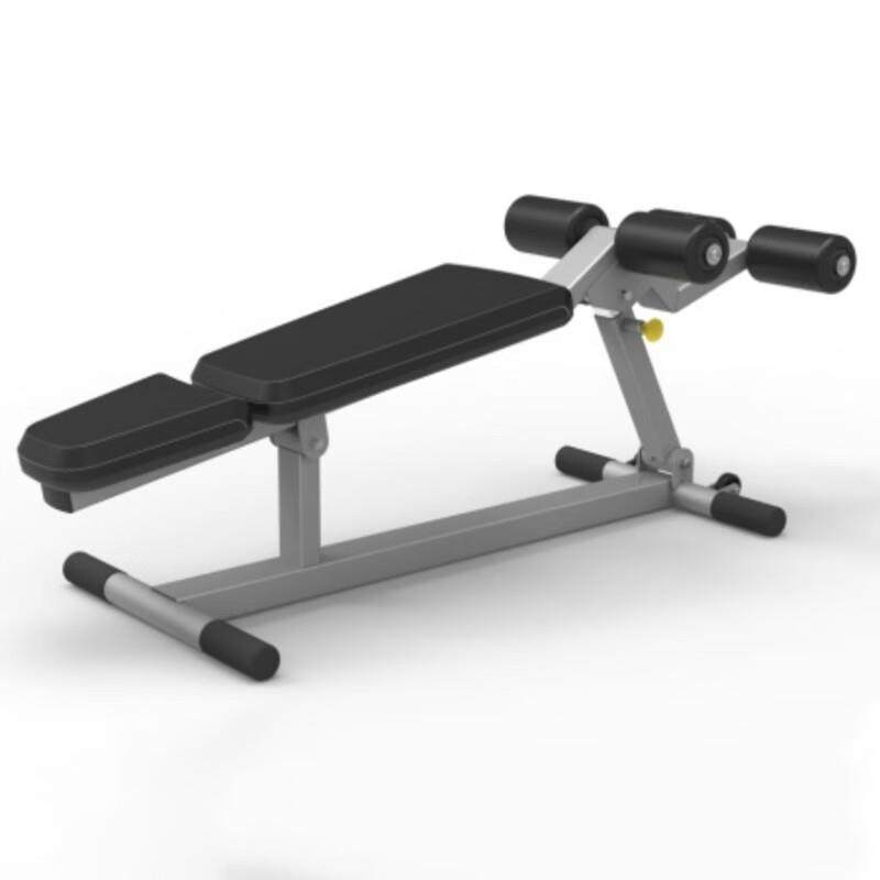 英吉多大角度仰卧板商用多功能健身房专用健身器材