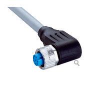 西克SICK 插头和电缆 YG2A28-050VA6XLEAX 德国 黑色 螺旋接口