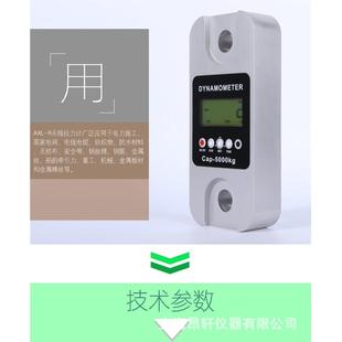 30T英文版 测力计 30吨无线数显表式 带打印测力仪含卸扣