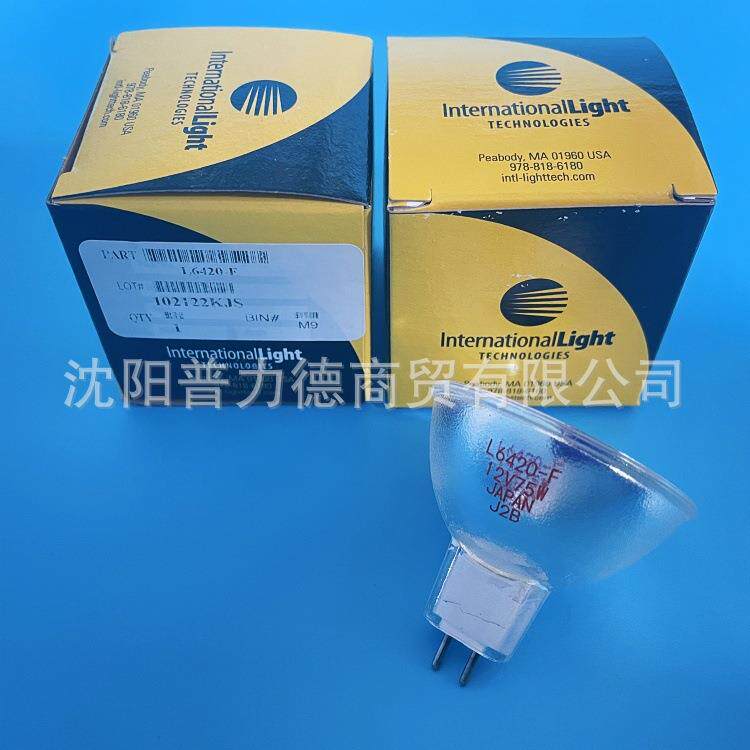 原装进口ILT L6420-F 12V75W7500荧光定量PCR仪卤素检测GX5.3灯泡