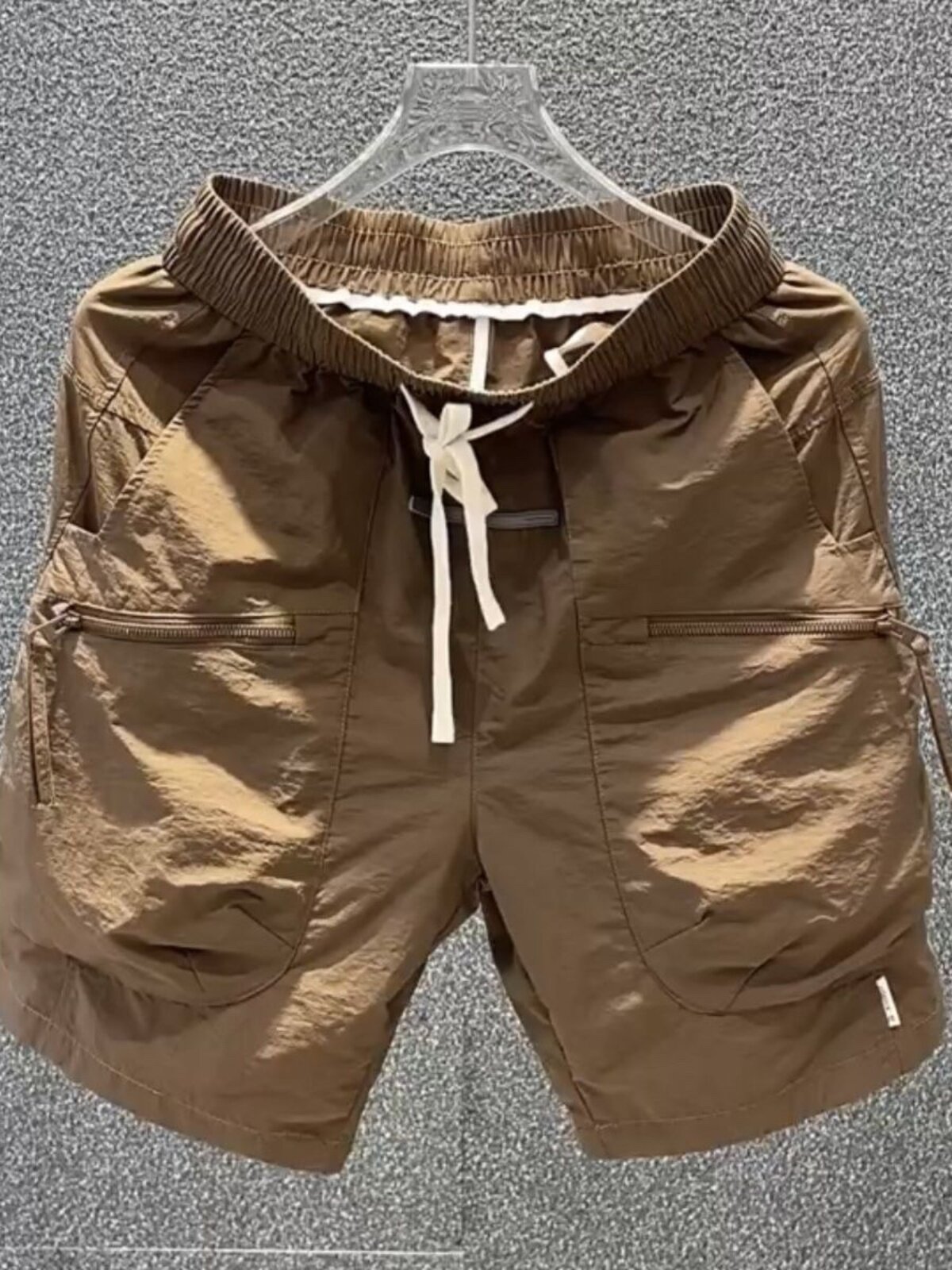 300 POUNDS PLUS SIZE MENS SUMMER FASHION BRAND MENS WORKWEAR SHORTS 2024 QUICK-DRYING NEW LOOSE PANTS 2