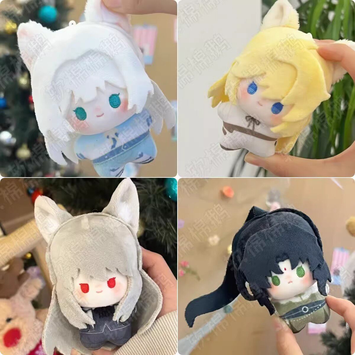 奇喵君故事猫10cm印花棉花娃娃