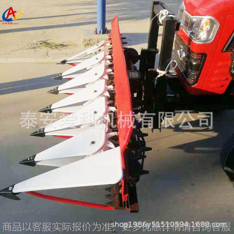 新款多用收割一体放倒割晒机收割玉米杆谷子高梁向日葵收割机