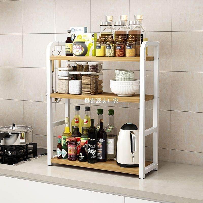 厨房置物架调料架台面酱油瓶调味品油盐酱醋佐料收纳架子用品家用,3C数码配件,USB灯,淘宝优惠券,粉丝福利购,淘宝优惠卷