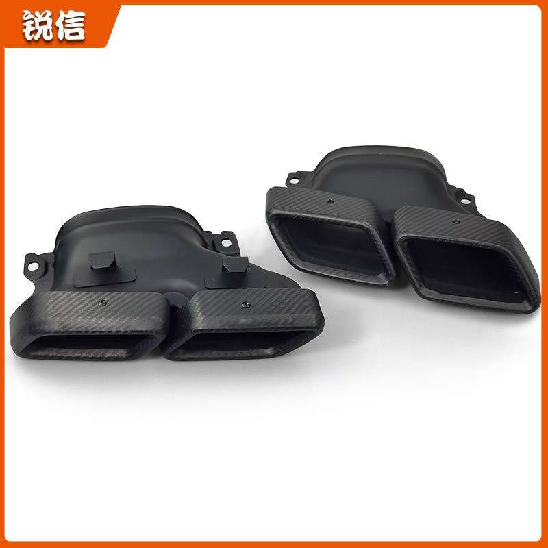 适用奔驰新C级W205C180C200C260L改装C63AM*四出排气碳纤天蝎尾喉