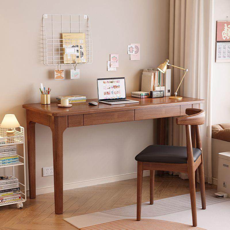 全实木书桌小户型家用长条桌现代简约学生学习桌电脑桌成人办公桌,3C数码配件,USB灯,淘宝优惠券,粉丝福利购,淘宝优惠卷