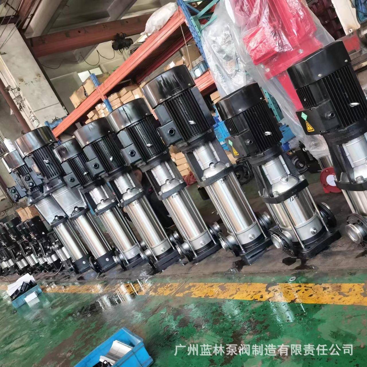 不锈钢立式多级泵CDL12-120高楼层生活供水泵7.5kw多级泵