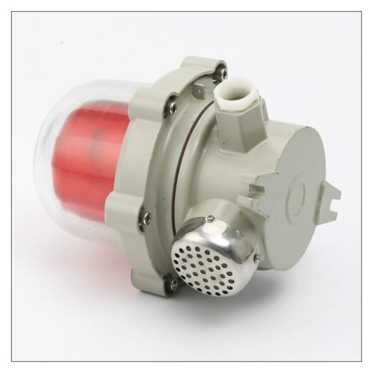 BBJ-220V防爆声光报警器ExdIICT6碘钨灯光源220V120分贝中沈防爆