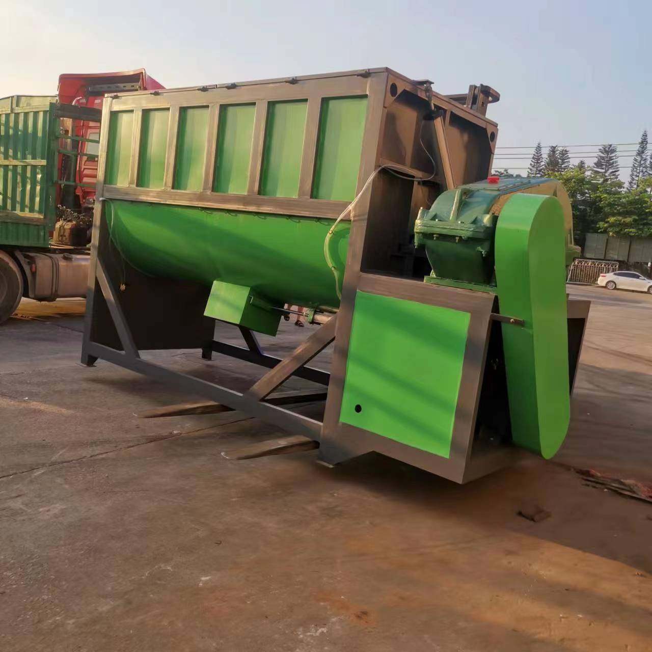 干粉卧式搅拌机干湿加热搅拌机东莞粉体生产线卧式双螺带混料机力,电子/电工,接线端子,淘宝优惠券,粉丝福利购,淘宝优惠卷