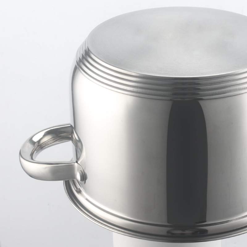 12PCS stainless steel cooking POTS 不锈钢套锅5线加厚复底