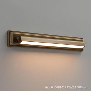 全铜复古怀旧照画壁灯酒店画廊商铺门口招牌灯门头长条壁灯镜前灯