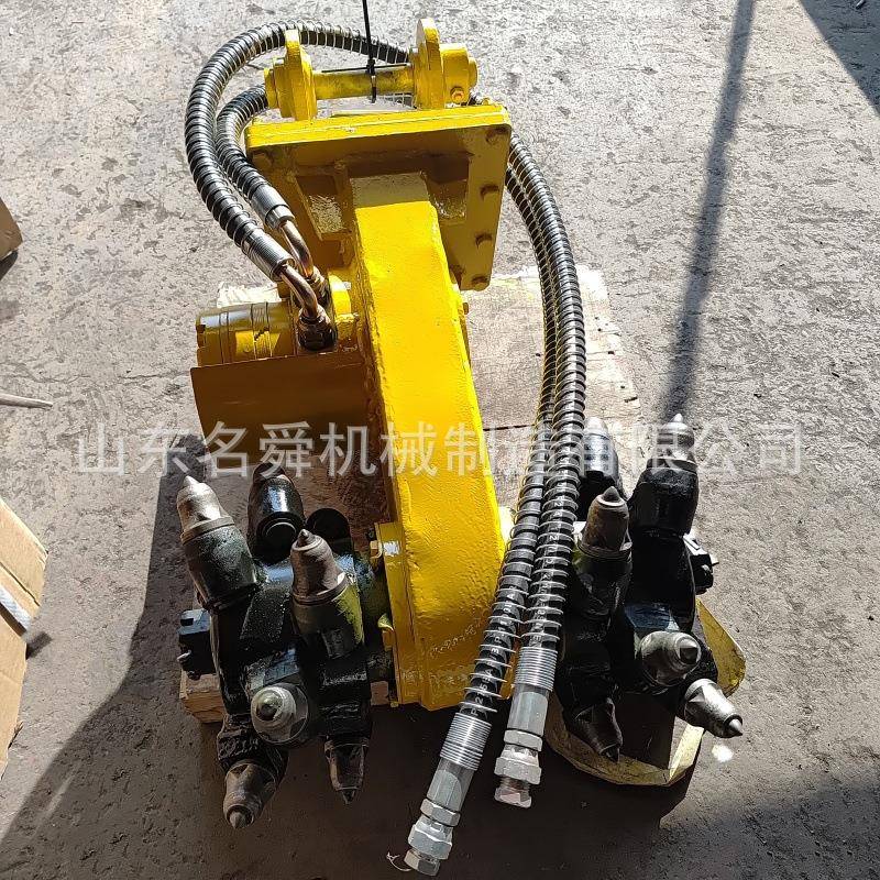 扒渣机铣挖机矿用铣挖掘进头截齿钨钴合金材质双马达铣挖机价格