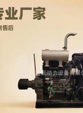 华丰4102水泥罐车柴油机ZHBP10-1发动机福达空压机水泥罐车