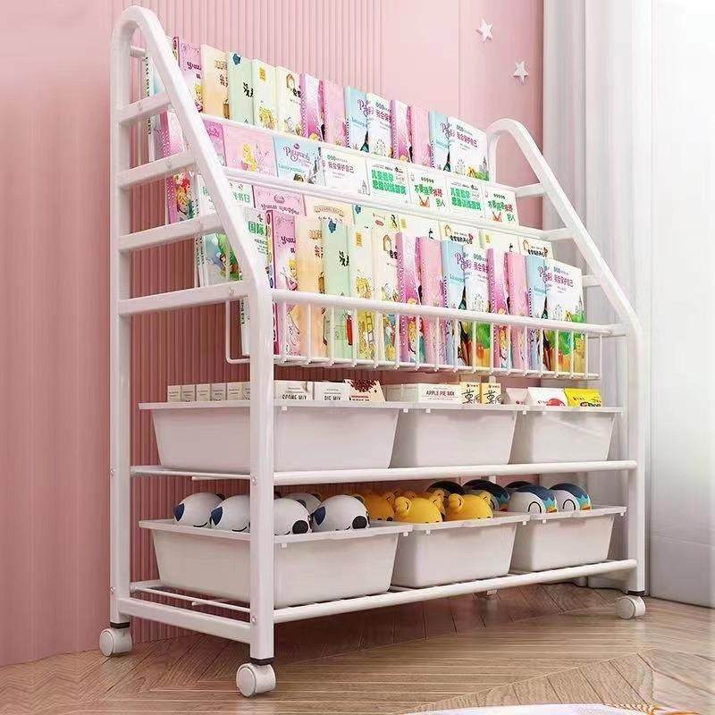 可移动儿童书架子落地网红绘本收纳架杂物置物架物品架玩具收纳架,电子/电工,接线端子,淘宝优惠券,粉丝福利购,淘宝优惠卷