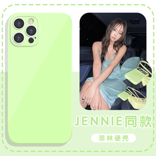 jennie同款 手机壳苹果17华为mate60爱心iPhone16promax金珍妮pura70一加13涂鸦OPPO明星vivo蓝天白云15周边40