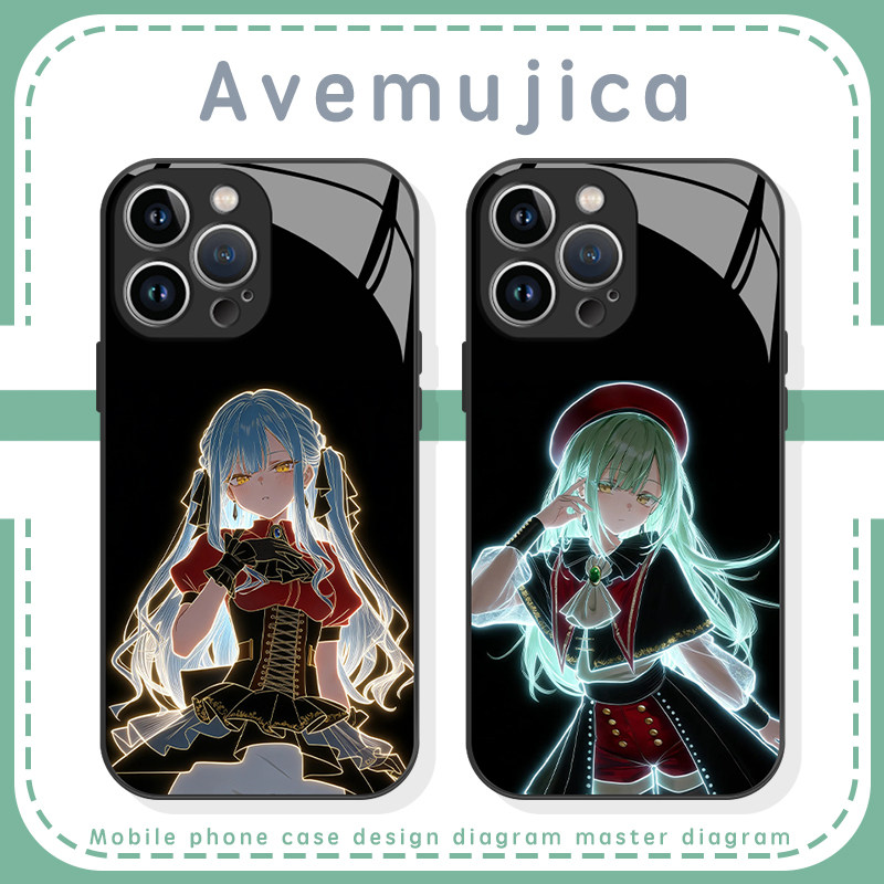 AveMujica手机壳苹果17华为mate80动漫iPhone16promax周边pura70二次元15适用小米14少女60若叶睦13颂乐人偶x