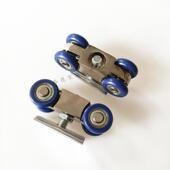 吊门滑轮吊滑轮 铝合金阳台门滑轮 推拉门配件 厨房门滑轮上吊轮