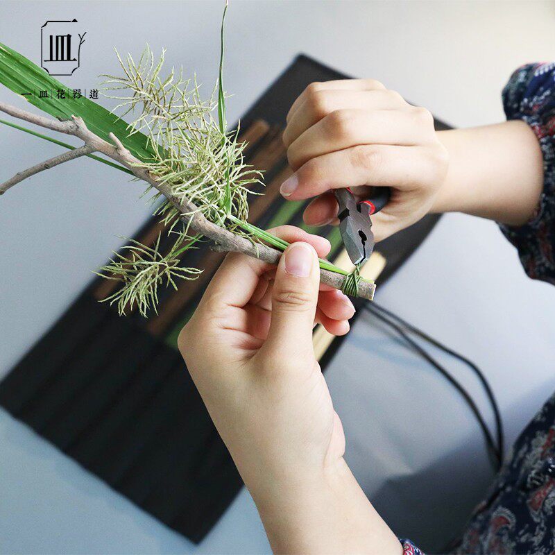 速发手工造型纸包铁丝花艺盆景插花花道园艺工具材料细软绿色咖啡