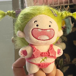 速发缺牙巴棉花娃毛12星座超便宜孩可爱糖娃1m迷玩炸娃你偶