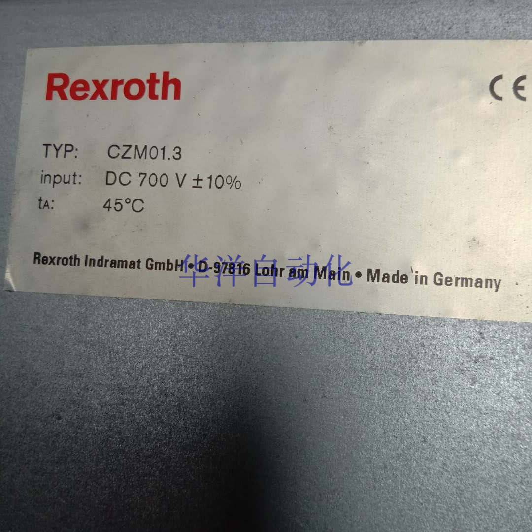 全新二手CZM0.3,CZM01.3-02-017,力士乐R装exroth伺现服驱动 原拆