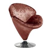 647HF 137B半圆形旋轻奢书椅C家用休转闲靠背椅客厅升可降异