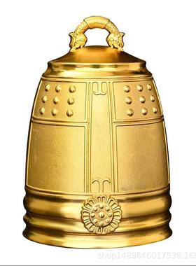 铜铃铛纯铜件大小风铃铜号铃门窗饰八角铜钟挂45326333卧室店摆件