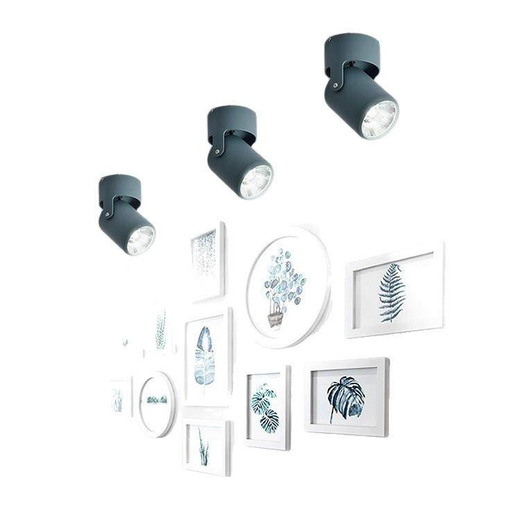 明光装射灯led万向可调CO筒灯背景墙过道B聚7W51W吸顶式马卡龙,家装灯饰光源,智能吊灯,淘宝优惠券,粉丝福利购,淘宝优惠卷