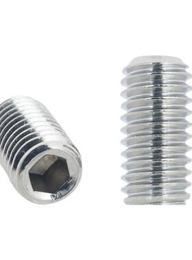 螺30M4N不锈钢平端紧定螺丝DI913M45M6M8内六角机米顶丝丝